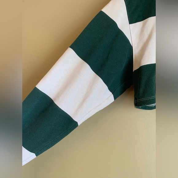 H&M divided cropped womens long sleeve polo shirt - Picture 2 of 5